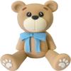 3D Bear Cake Topper for DIY Parties, Blue view 1