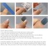 Removable Nail Patches for Short Nails, Fall & Winter (Ultrashort Green, S) view 2