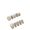 New Year Gold Handmade Removable Press-On Nail, Ultra-Short, M view 1