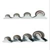 HEXHUASR 2-Pack 1.5-Inch Silent Rubber Caster Wheels view 2