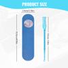 Manual Nasal Hair Trimmer for Men and Women, Hygienic, Blue, 12-Pack view 2