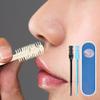 Manual Nasal Hair Trimmer for Men and Women, Hygienic, Blue, 12-Pack view 4