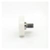 HEXHUASR 5-Piece Document Drawer Bearing Pulley Cabinet Moving Door Plastic Positioning Roller Wheel (MD 22 mm) view 3