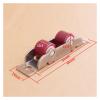 HEXHUASR 4-Piece Stainless Steel TR80 Window Nylon Groove Pulley Sliding Roller Set view 2