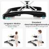 DREAMADE Baby Walker, Foldable, 3 Adjustable Heights, Removable Play Tray and Seat, Up to 12 kg, Black view 4