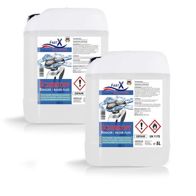 Shaver Head Cleaner, 2 x 5 L – Effective Cleaning & Care