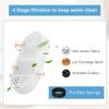 Junterone Replacement Filters for Cats: Pack of 3 + 3 Stainless Steel Filters view 2
