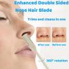 2-in-1 Nose Hair Trimmer for Men, 5-Piece Set view 3