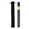 EVTSCAN Pool Cue Extension, Aluminum Billiard Cue Extension with Storage Bag (Black and Gold) view 1