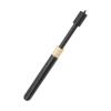 EVTSCAN Pool Cue Extension, Aluminum Billiard Cue Extension with Storage Bag (Black and Gold) view 2
