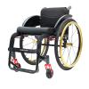 Lightweight Aluminum Travel Wheelchair, Self-Propelled, 14.9" Seat Width, Gold view 1