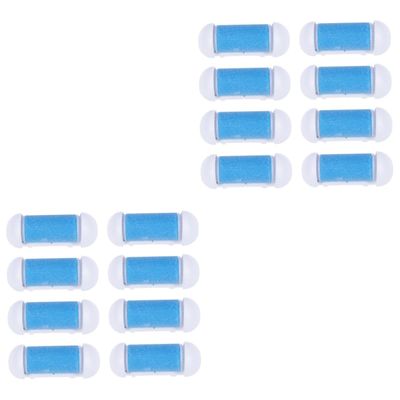 Healvian 20-Piece Replacement Rollers for Electric Foot Care Devices, Ergonomic, Waterproof and Safe