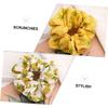 FRCOLOR 24-Piece Pineapple Pattern Hair Ties, Soft Scrunchies for Women’s Hair Accessories for Parties, Weddings, and Everyday Use view 2