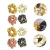 FRCOLOR 24-Piece Pineapple Pattern Hair Ties, Soft Scrunchies for Women’s Hair Accessories for Parties, Weddings, and Everyday Use view 3