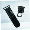 2-Piece Leather and Metal Stroller Hooks for Bags view 3