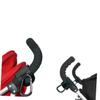 2-Piece Leather and Metal Stroller Hooks for Bags view 4