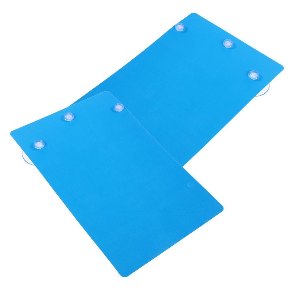 Sosoport 2-Pack Blue Plastic Spawning Plates, Removable and Reusable, Safe and Easy to Clean for Aquarium Fish Breeding