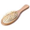 FRCOLOR 2-Piece Wooden Paddle Hair Brushes and Scalp Massage Combs view 2