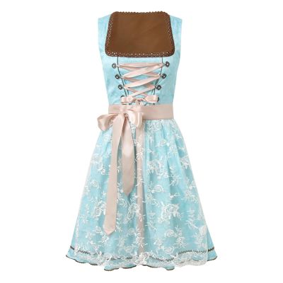 Women's Plus-Size German Oktoberfest Beer Tie Dress Cosplay Costume