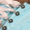 Women's Plus-Size German Oktoberfest Beer Tie Dress Cosplay Costume view 4