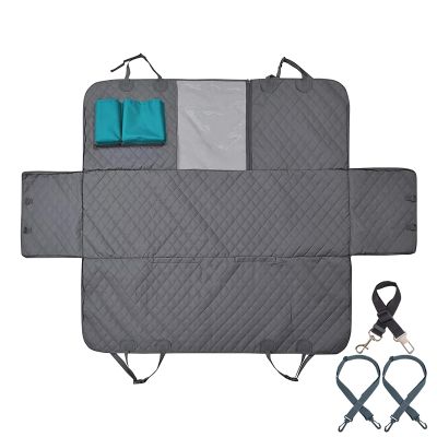 Waterproof Dog Car Seat Cover with Hard, Non-Slip, Scratch-Resistant Hammock