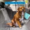 Waterproof Dog Car Seat Cover with Hard, Non-Slip, Scratch-Resistant Hammock view 3