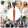 Ultra-Thin Flat-Top Foundation Brush with Wooden Handle view 3