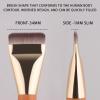 Ultra-Thin Flat-Top Foundation Brush with Wooden Handle view 4