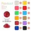 Bestewelry 60 g Flat-Back Resin Rhinestones, 12 Colors view 3