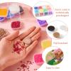 Bestewelry 60 g Flat-Back Resin Rhinestones, 12 Colors view 4