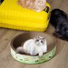 Round Cardboard Cat Scratcher Lounge, Medium view 2