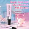 Magic Solid Nail Glue Gel Kit, 3-in-1 Nail Art Set view 4