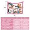 Rainsar Personalized Photo Blanket, 75 x 100 cm, Customizable Cozy Blanket view 2