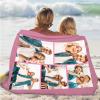 Rainsar Personalized Photo Blanket, 75 x 100 cm, Customizable Cozy Blanket view 4