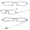 ABETOS Mini Folding Reading Glasses for Men and Women, Blue-Light Blocking, Blue, +2.5 view 3