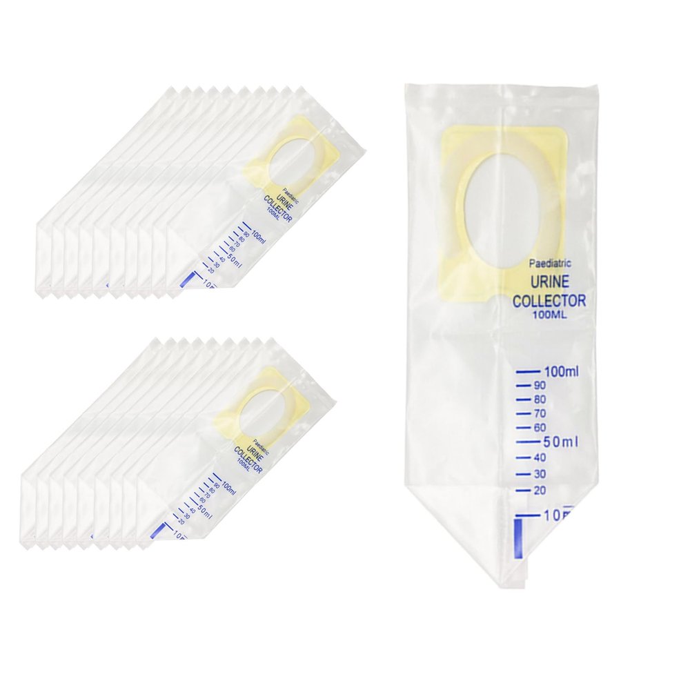 Eruceky 20-Pack 100 mL Urine Collection Bags for Babies and Children