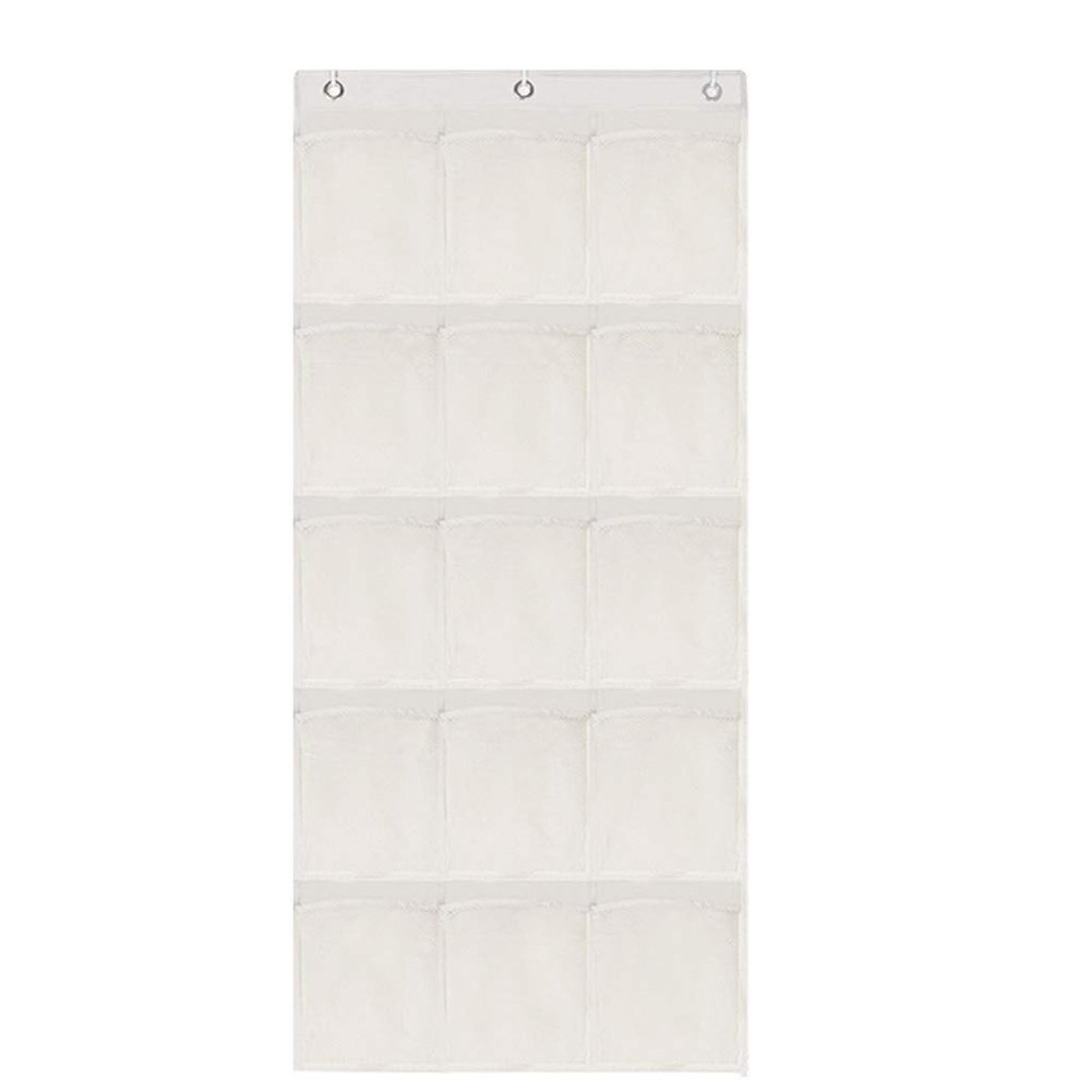LXYDPZ Wall-Mounted Storage Bag, Large Oxford Fabric, White