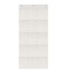 LXYDPZ Wall-Mounted Storage Bag, Large Oxford Fabric, White view 1