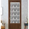 LXYDPZ Wall-Mounted Storage Bag, Large Oxford Fabric, White view 4