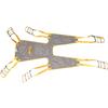 Toileting Sling for Patient Lifts, Large Mesh Shower Sling view 1