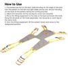 Toileting Sling for Patient Lifts, Large Mesh Shower Sling view 3
