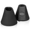 Equinate Denver S Black Hoof Bells - Durable Neoprene Spring Bells - Hoof Protection for Training and Competitions - Set of 2 view 1
