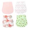 VICASKY 4-Pack Cotton Burp Cloths for Newborns view 1