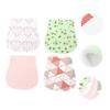 VICASKY 4-Pack Cotton Burp Cloths for Newborns view 4