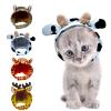 Pet Hat with Ears - Adjustable Headwear for Cats and Puppies view 2