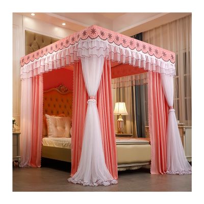 Bed Canopy Mosquito Net for Double Beds, Princess-Style Decor, 200 x 220 x 200 cm