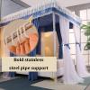 Bed Canopy with Mosquito Net, Princess Style, for Girls’ Rooms (150 x 200 x 200 cm) view 4