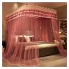 Girls' Bed Canopy Mosquito Net, Princess Style, Lace Curtain view 1
