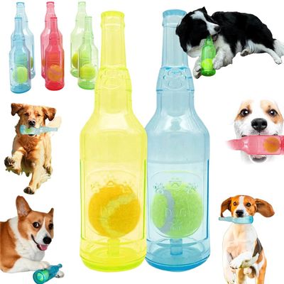 Crunch Play Bottle Toy for Dogs