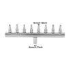 Beufee Aquarium Air Distributor, Stainless Steel, 8-Way Splitter view 4